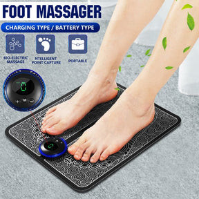 Electric EMS Foot Massage Pad Feet